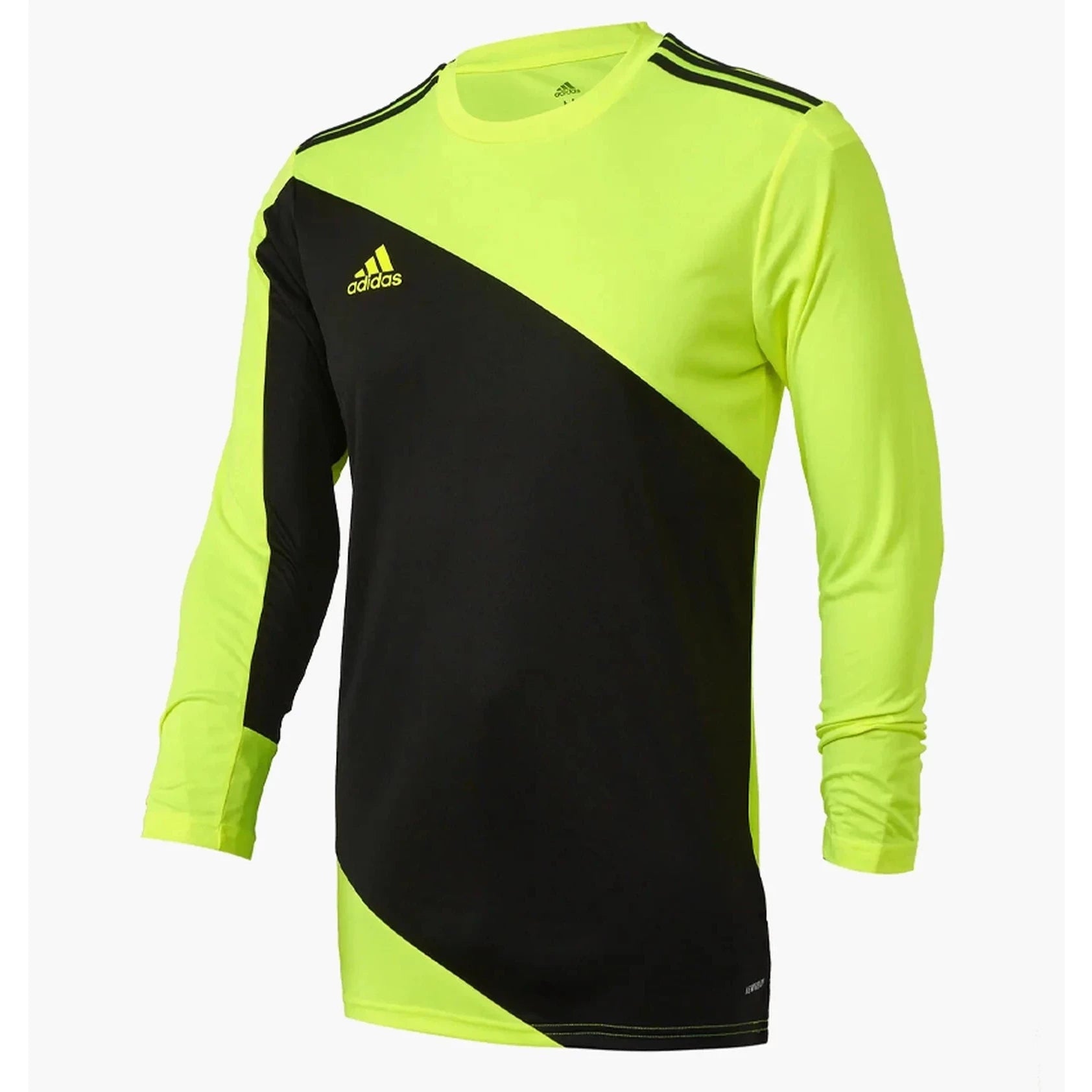 Adidas Squadra 21 Unisex Goalkeeper Long Sleeve Green Black Training Top